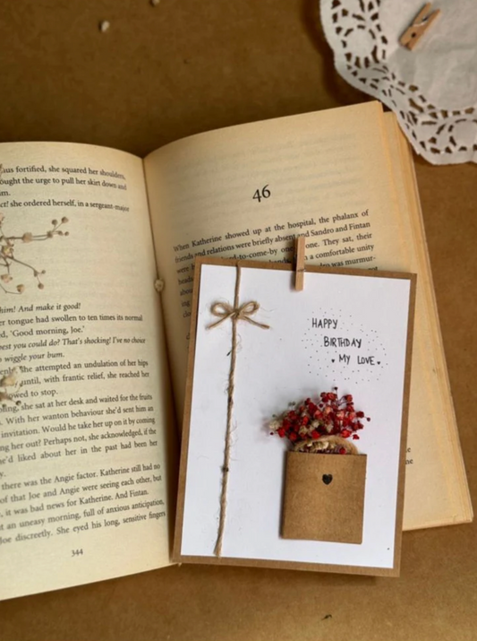 Birthday Card – Handcrafted Personalized Greeting Card